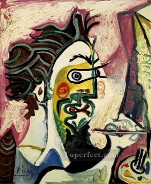 El pintor II 1963 cubismo Pablo Picasso Pinturas al óleo